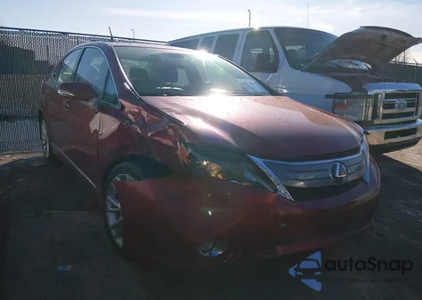 2010 Lexus Hs 250H Premium z USA, uszkodzony, nr VIN JTHBB1BA0A2006318